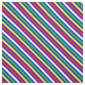 Tissu Bandes Colorées Joyeuses (Échantillon)