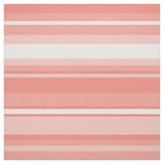 Tissu Bandes coralliennes (Échantillon)