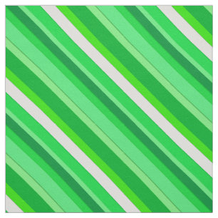 Tissu Bandes de bonbons en couches - vert émeraude et bl
