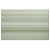 Tissu Bandes de couleur vert foncé et blanche (Fat Quarter)