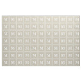 Tissu Bandes de grès monogramme (Fat Quarter)