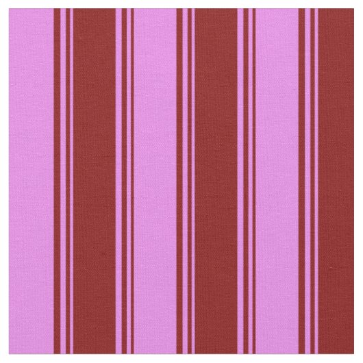 Tissu Bandes de marron et de violet (Fermer)