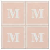 Tissu Bandes de pêche monogramme (Fermer)
