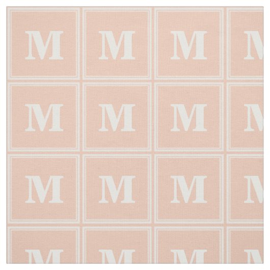 Tissu Bandes de pêche monogramme (Échantillon)