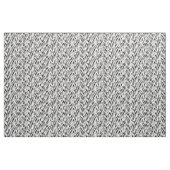 Tissu Bandes de tigres noir et blanc (Fat Quarter)