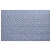 Tissu Bandes de zigzag gris bleu (Yard)