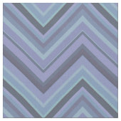 Tissu Bandes de zigzag gris bleu (Fermer)