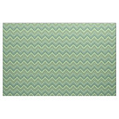 Tissu Bandes de zigzag vert olive (Yard)
