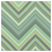 Tissu Bandes de zigzag vert olive (Fermer)