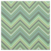 Tissu Bandes de zigzag vert olive (Échantillon)