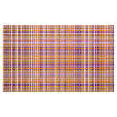 Tissu Bandes d'entrelacement violet et orange (Fat Quarter)