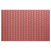 Tissu Bandes et étoiles rouge (Fat Quarter)