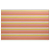 Tissu Bandes géométriques chaudes orange et jaune (Yard)