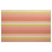 Tissu Bandes géométriques chaudes orange et jaune (Fat Quarter)