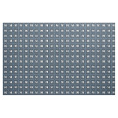 Tissu Bandes gris monogramme (Yard)