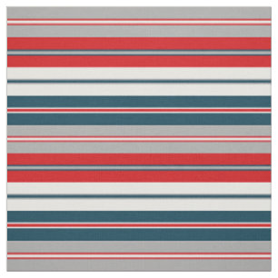 Tissu Bandes marines