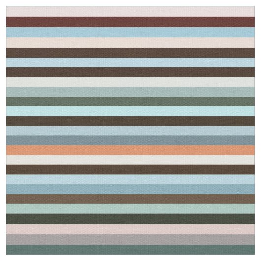 Tissu Bandes multicolores (Fermer)