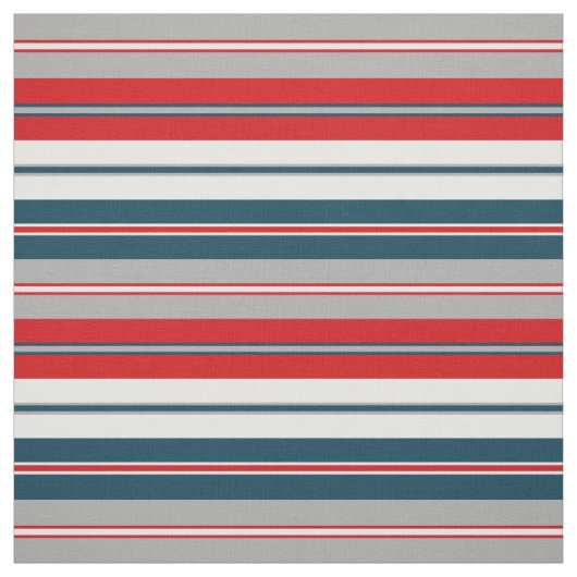 Tissu Bandes nautiques (Échantillon)