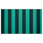 Tissu Bandes noires et turquoise (Fat Quarter)