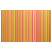 Tissu Bandes orange jaune rouge (Yard)