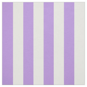 Tissu Bandes pourpres, Blancs, Motif rayé