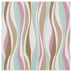 Tissu Bandes rétro
