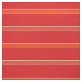 Tissu Bandes rouges et orange (Échantillon)