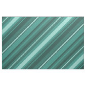 Tissu Bandes turquoises (Yard)