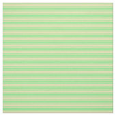 Tissu Bandes vert clair et teintées Tan (Échantillon)