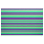 Tissu Bandes vert clair, vert et indigo (Fat Quarter)