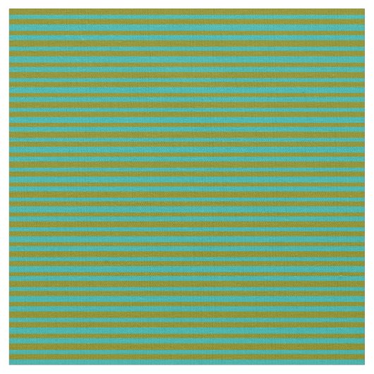 Tissu Bandes vert et vert de mer clair (Fermer)