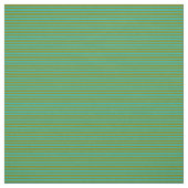 Tissu Bandes vert et vert de mer clair (Échantillon)