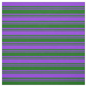 Tissu Bandes vert foncé et violette (Échantillon)