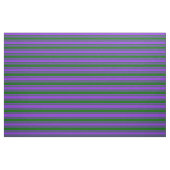 Tissu Bandes vert foncé et violette (Fat Quarter)