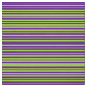 Tissu Bandes vertes et indiennes (Échantillon)
