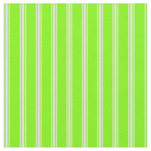 Tissu Bandes vertes et jaune clair (Fermer)