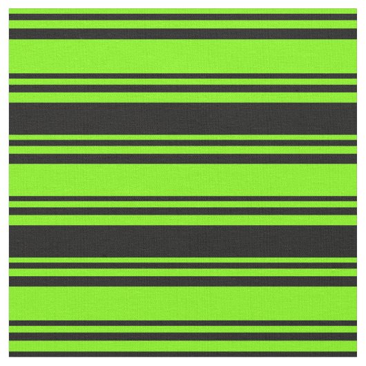 Tissu Bandes vertes et noires (Fermer)
