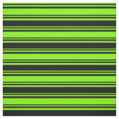 Tissu Bandes vertes et noires (Échantillon)