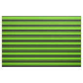 Tissu Bandes vertes et noires (Fat Quarter)