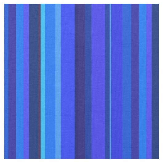 Tissu Bandes verticales bleues (Fermer)