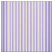 Tissu Bandes violettes et jaune clair (Échantillon)