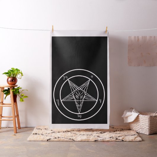 Tissu Bannière 36" de Baphomet x56 " (In Situ)