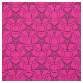 tissu baphomet rose (Échantillon)