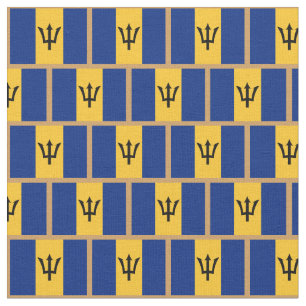 Tissu Barbados Flag & Barbados fashion Fabric/sports