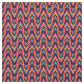 Tissu Bargello flamboyant (fermé)