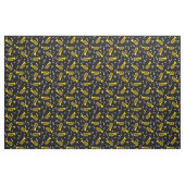 Tissu Baritones Bass Clef Music Notes (Fat Quarter)