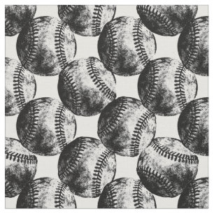 Tissu Baseball Russe Black Baseballs Messenger Style Ink