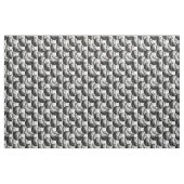 Tissu Baseball Russe Black Baseballs Messenger Style Ink (Fat Quarter)