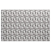Tissu Baseballs Motif Grey (Yard)