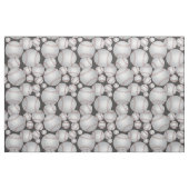 Tissu Baseballs Motif Grey (Fat Quarter)